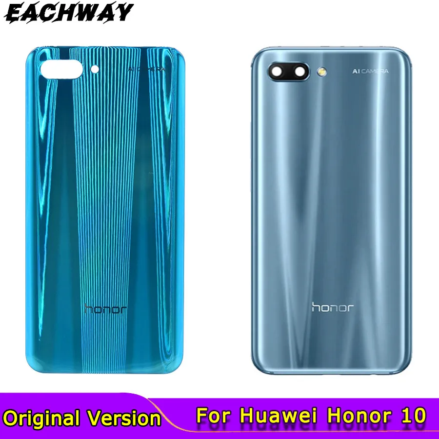 Задняя стеклянная крышка батарейного отсека для Huawei Honor 10 Lite Note панель | Мобильные