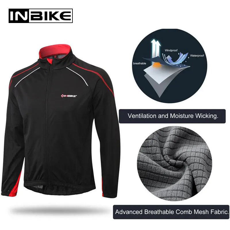 INBIKE, Мужская мотоциклетная куртка, тепловая, теплая, MTB, для велосипеда, для мотоцикла, ткань, Спортивная, для велоспорта, для бега, для мотора, для спорта, ветрозащитная, моторная куртка