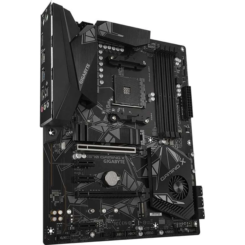 Материнская плата Gigabyte X570 GAMING X Soc-AM4 AMD X570 4xDDR4 ATX AC`97 8ch(7.1) GbLAN RAID+HDMI