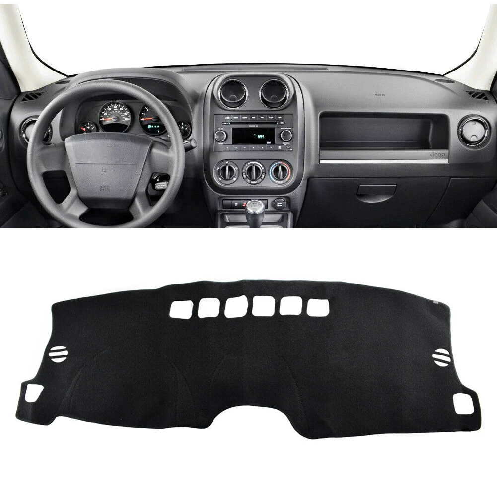 Dashboard Mat Carpet For Jeep Compass 2011-2014 Years Car Dashmat Sun Cover Pad