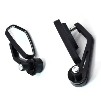 

Durable And Practical 7/8\" Handle Bar End Motorcycle Rear View Side Mirrors For Honda Harley Suzuki