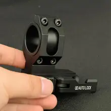 Тактический 1 дюйм 25,4 мм или 30 мм Диаметр стали быстрый выпуск Пикатинни Weaver низкий средний профиль охотничий прицел крепление кольца