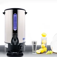 30л двойной Eectric чайник термостат питьевой напитков машина автоматическое ведро воды Кофе Молоко чай машина KST-ST-30