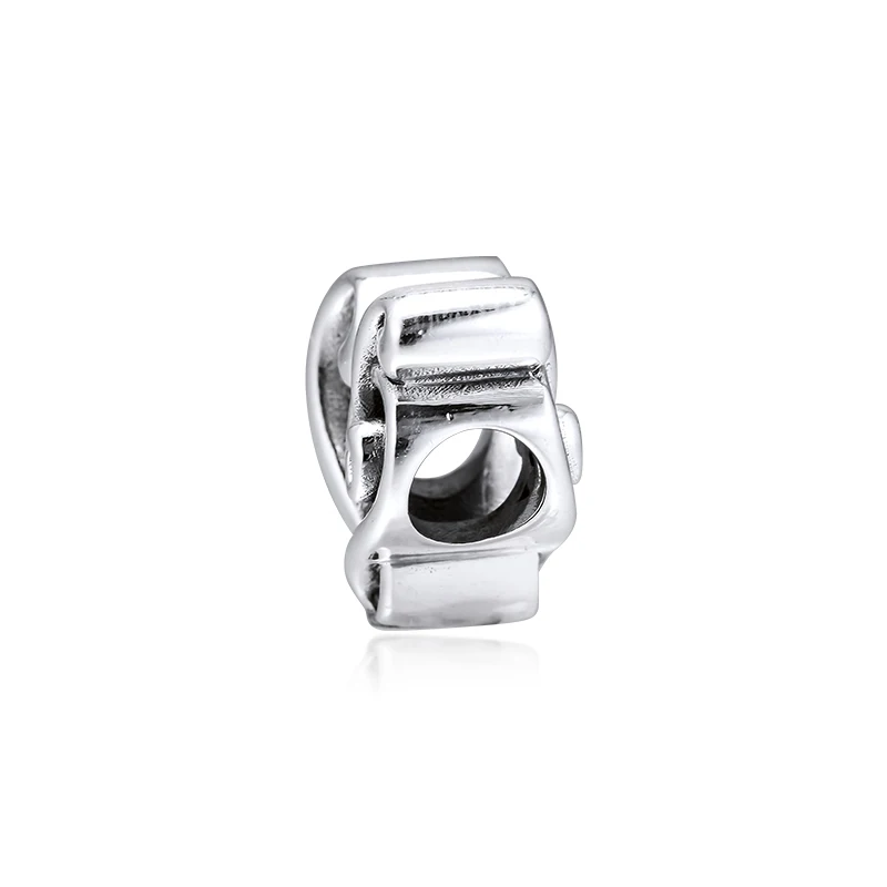 CKK Fit Pandora браслет сердце скрипичные бусины для Подвески для изготовления украшений Стерлинговое Серебро 925 оригинальные бусины Шарм Berloque