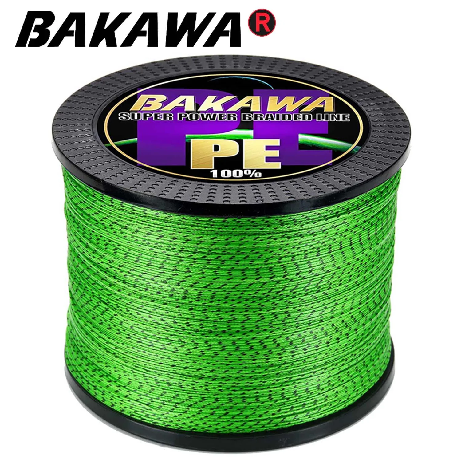 BAKAWA 500 м 300 4-жильная рыболовная леска 10-85 анг. Фунт. Плетеная - Цена: 