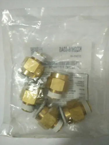 

1Bag/5pcs New SMC KQ2H16-03AS KQ2H1603AS Fittings