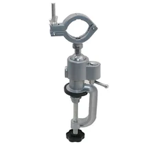 360 градусов зажим шлифовального аппарата-на круглой головке Настольный зажим тиски для электрической дрели стент скамья винт зажимный шлифовальный станок держатель инструмента