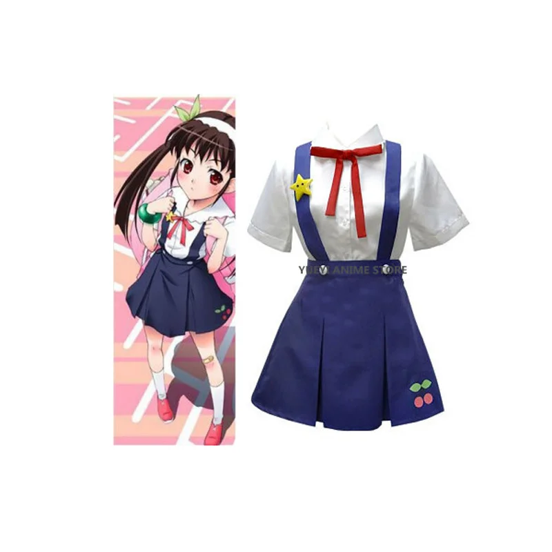 Bakemonogatari Hachikuji Mayoi костюмы для косплея на заказ любой размер | Тематическая одежда