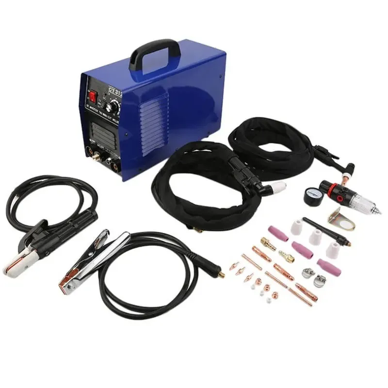 CT312 AC110/220V 3 в 1 TIG MMA инвертор сварочный аппарат комплект 120A TIG/ 30A плазменный резак DIY