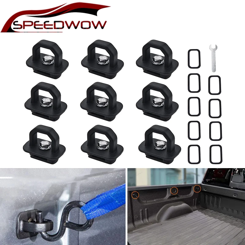 Анкеры для крепления грузовика SPEEDWOW Chevy Silverado GMC Sierra 2007-2020 Colorado Canyon 2015-2020