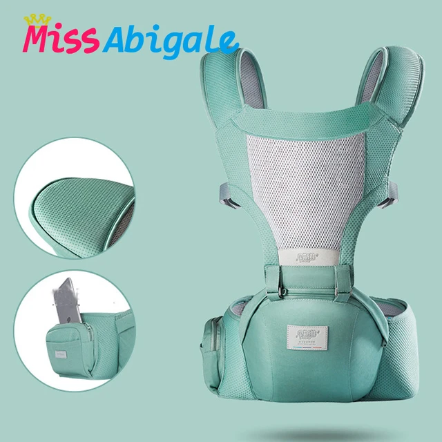 Portabebés ergonómico, portabebés para bebés, portador de cintura cabestrillo con diseño de canguro ergonómico para viajes de bebé 0-36M _ - AliExpress Mobile