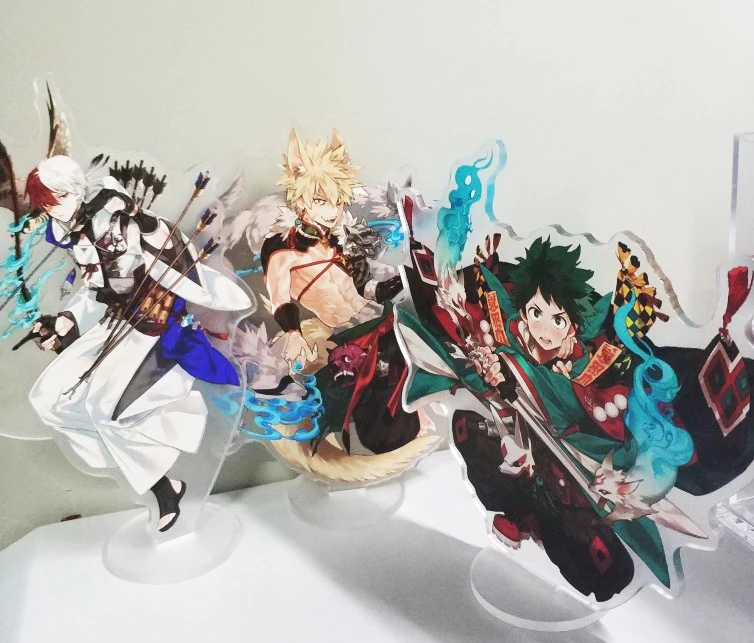 My Hero Academy Boku no Hero Academy Todoroki Shoto Izuku акриловые фигурки стенд карточные игрушки Коллекционная косплей реквизит коллекция