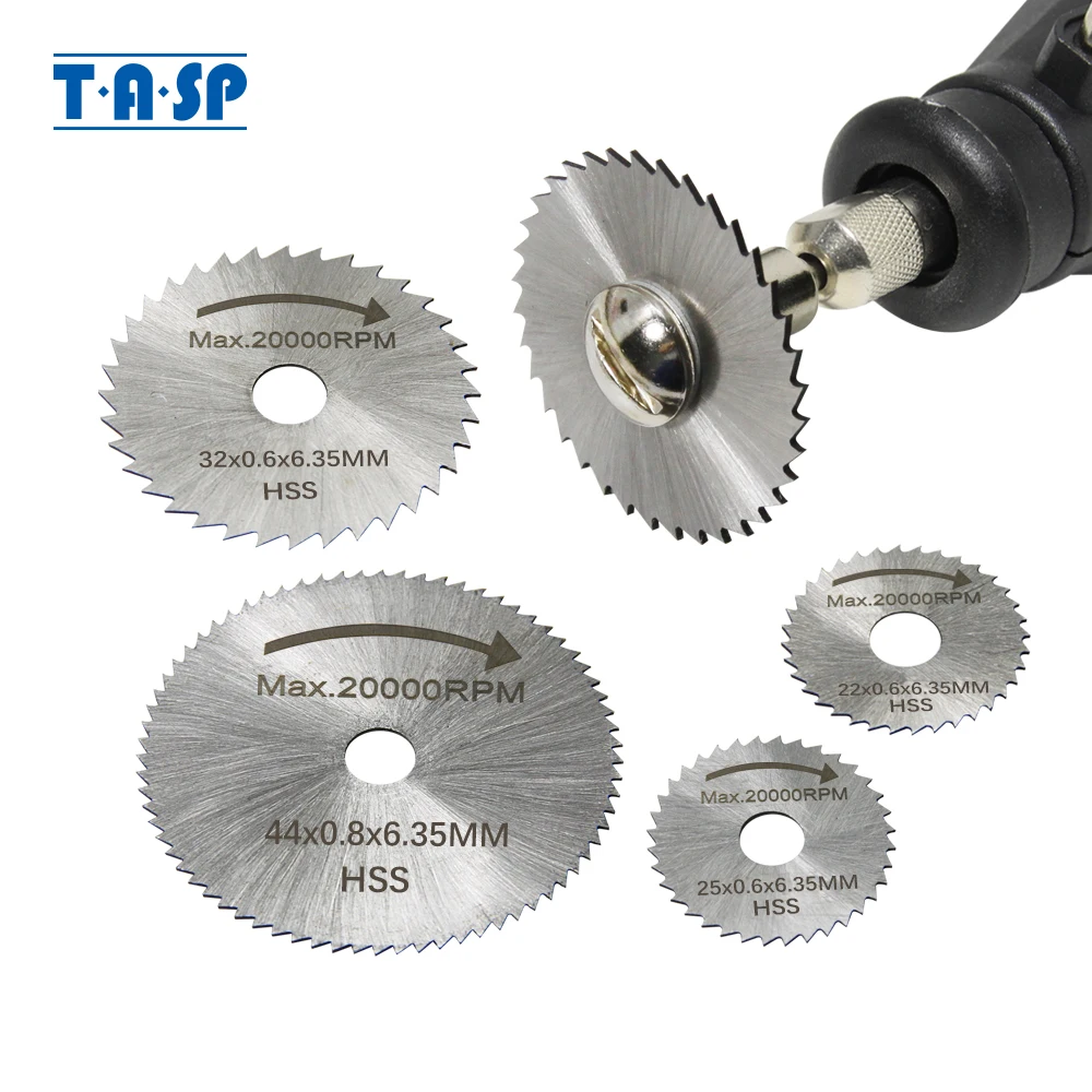 6 pcs HSS Circular Saw Blade Set For Metal & Dremel Rotary Tool High Speed Steel 6 pcs HSS Circular Saw Blade Set For Metal & Dremel Rotary Tool High Speed Steel