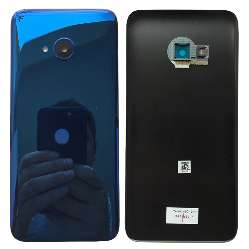 

For HTC U11 Life Original Plastic Battery Cover Back Case U11 Lite Rear Housing With Logo