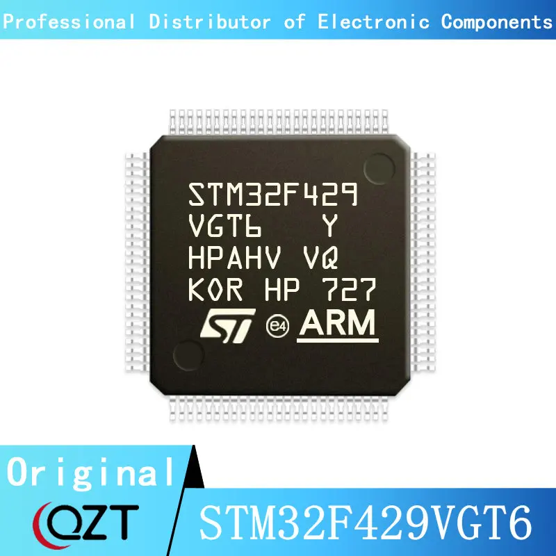 stm32f429bit6 stm32f429bi stm32f429 stm32f stm32 stm ic mcu chip lqfp 208 10pcs/lot STM32F429 STM32F429VG STM32F429VGT6 LQFP-100 Microcontroller chip New spot