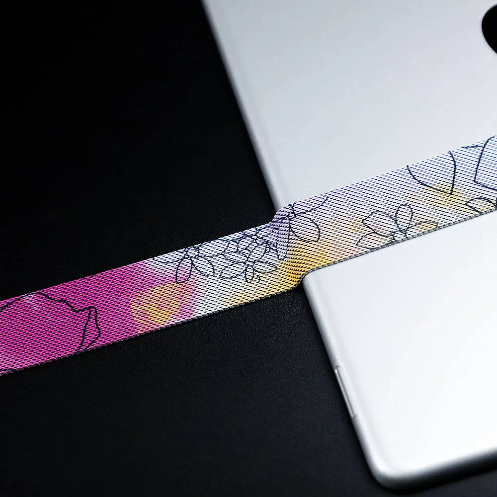 Высокое качество Миланская петля для apple watch ремешок apple watch 4 группа 44 мм 40 мм iwatch 3 21 42 мм/38 мм лучший процесс материала - Цвет ремешка: lily