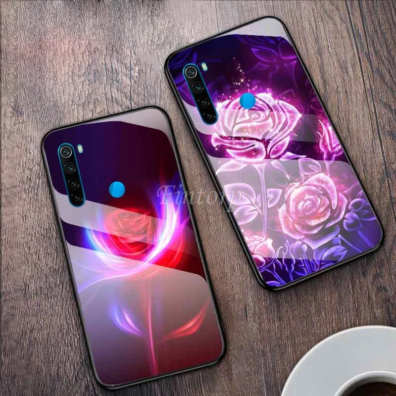 Чехол из закаленного стекла для Xiaomi Pocophone F1 Poco F2 Pro чехлы Redmi Note 9 8 7 9S K30 чехол Xiomi