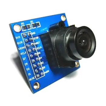 

TZT OV7670 camera module OV7670 moduleSupports VGA CIF auto exposure control display active size 640X480 For