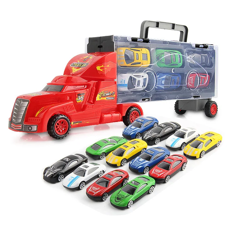 

[Nobita Tesco] Hand Gift Box Container Car Toy Car with Small Alloy Car Model Toy