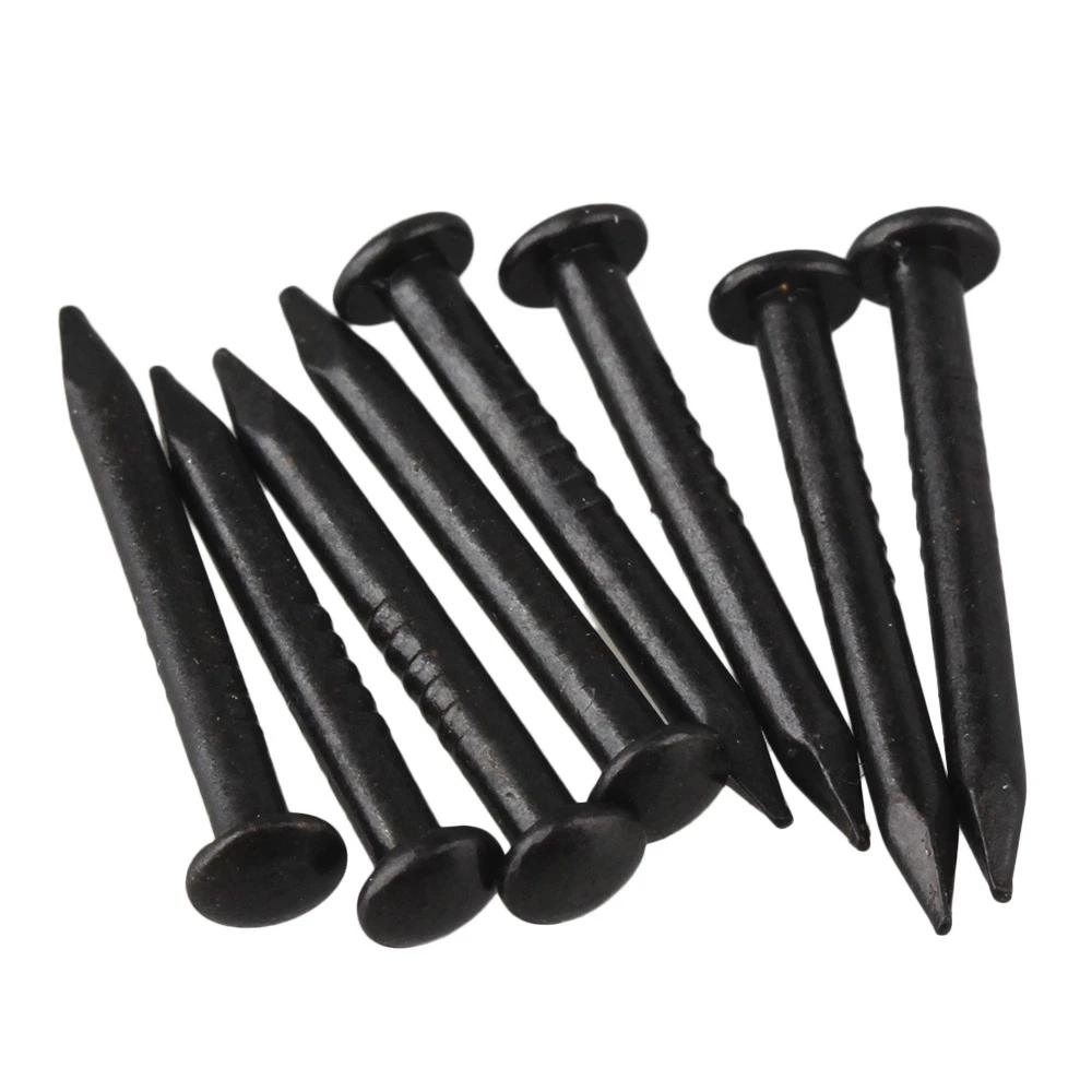 Round Head Black Antique Copper 8 21mm Roofing Wood Screw Nails Set of