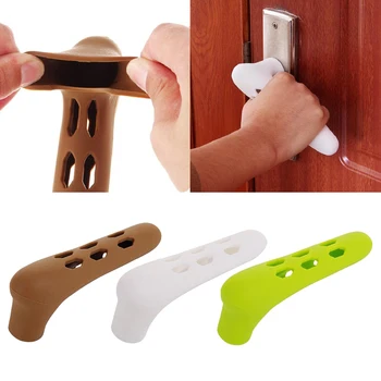 

Silicone Door Handle Protective Baby Kids Child Safety Door Cover Protector