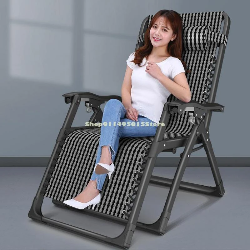 折りたたみリクライニング昼休み昼寝ベッドバルコニーレジャー妊婦ポータブルリクライニング椅子バック快適な怠惰なソファ Aliexpress