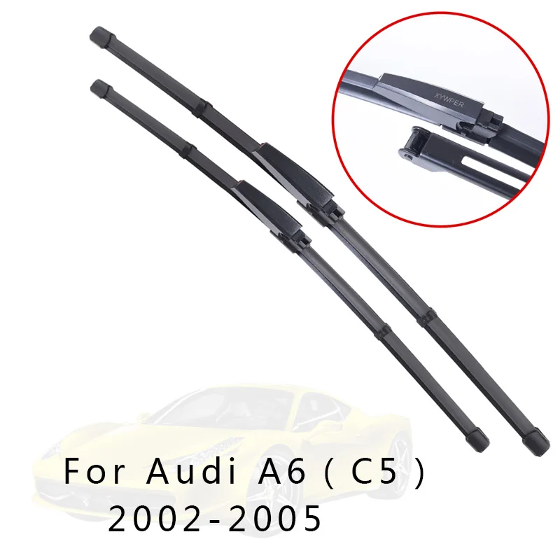 Audi A6 C5 Winshield Стеклоочистители Лезвия для Audi A6 C5/C6/C7 от 1997 1998 1999 2000 до стеклоочиститель автомобильные аксессуары оптом - Цвет: Audi A6 C5