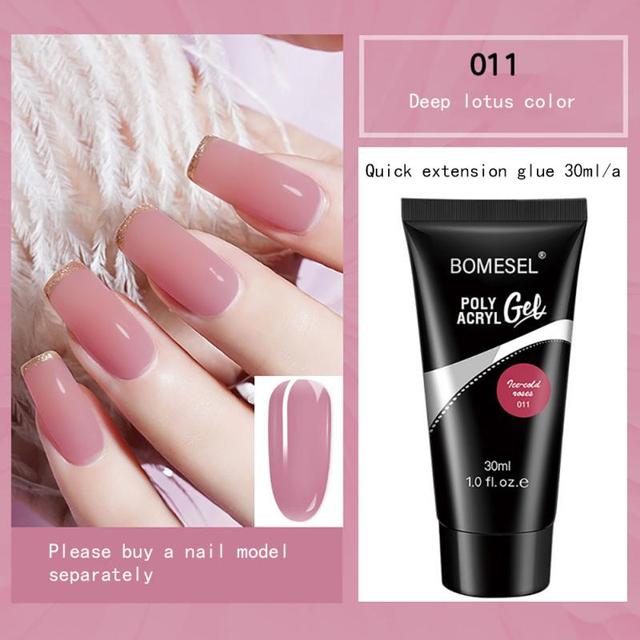 Nail Gel Crystal Extension Gel Nail Polish All For Manicure UV Nail Gel Nail Art Quick Building Nail Polish TSLM2