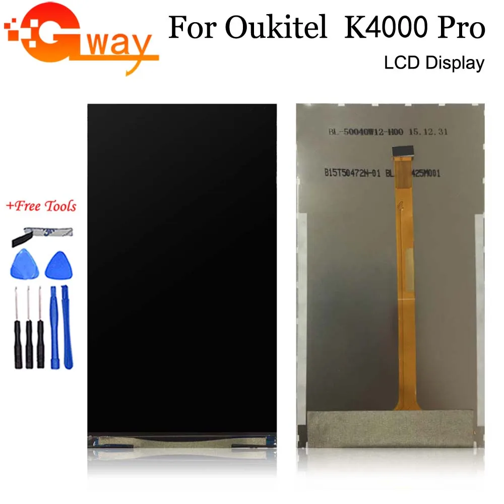 

FSTGWAY For Oukitel k4000 Pro only LCD display screen perfect replacement +Free Tools