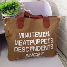 Женская сумка через плечо Холщовая Сумка через плечо модная для путешествий шоппинг-OPK