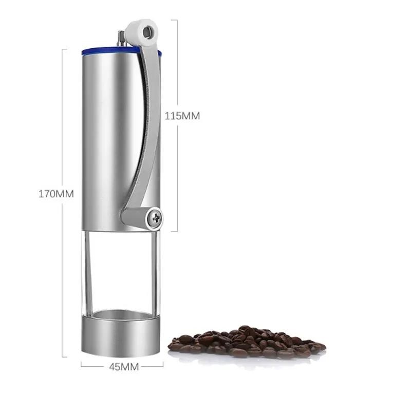  Stainless Steel Coffee Grinder Manual Hand Coffee Maker Mill Grinders Portable Coffee Bean Mill Mac - 4000367214162