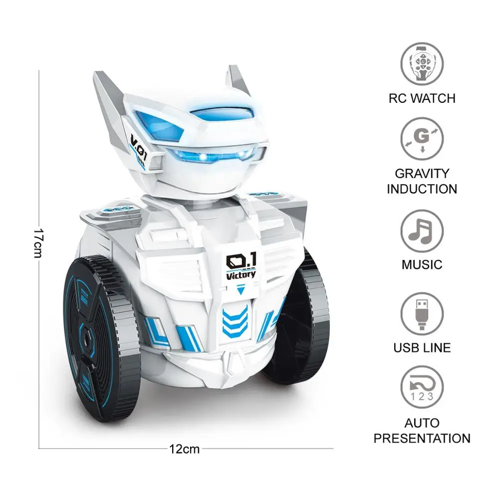 SUBOTECH Remote Control Robot Building Toy With Watch Learning Educational STEM Toys Gravity Induction DIY RC Robot Sensor SUBOTECH Remote Control Robot Building Toy With Watch Learning Educational STEM Toys Gravity Induction DIY RC Robot Sensor