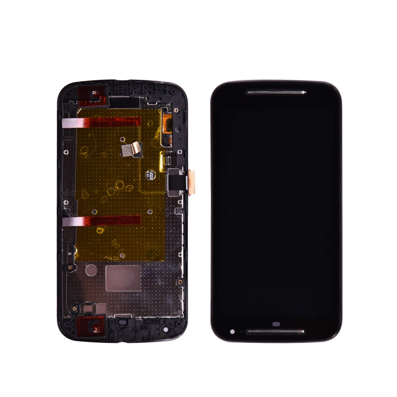 

For Motorola MOTO G2 G+1 XT1063 XT1068 LCD Screen Display with Touch Digitizer Assembly with frame Free shipping