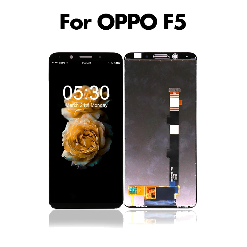 Для OPPO F5 ЖК-дисплей + сенсорный экран дигитайзер сборка запасные части для