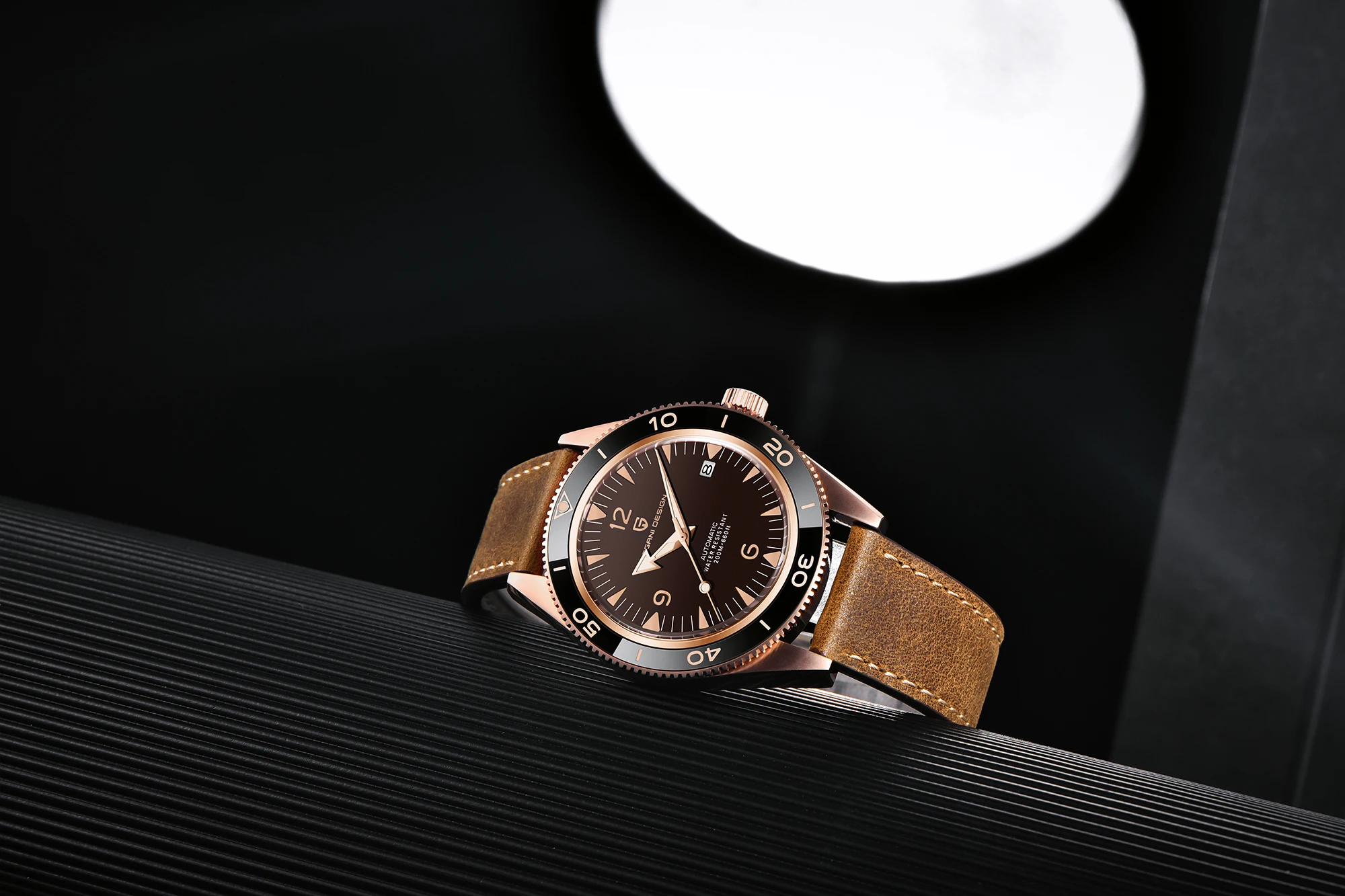 PAGANI DESIGN New Brand Watch Men's Mechanical Watch Stainless Steel Sapphire 200m Waterproof Clock Business Luxury Watch NH35