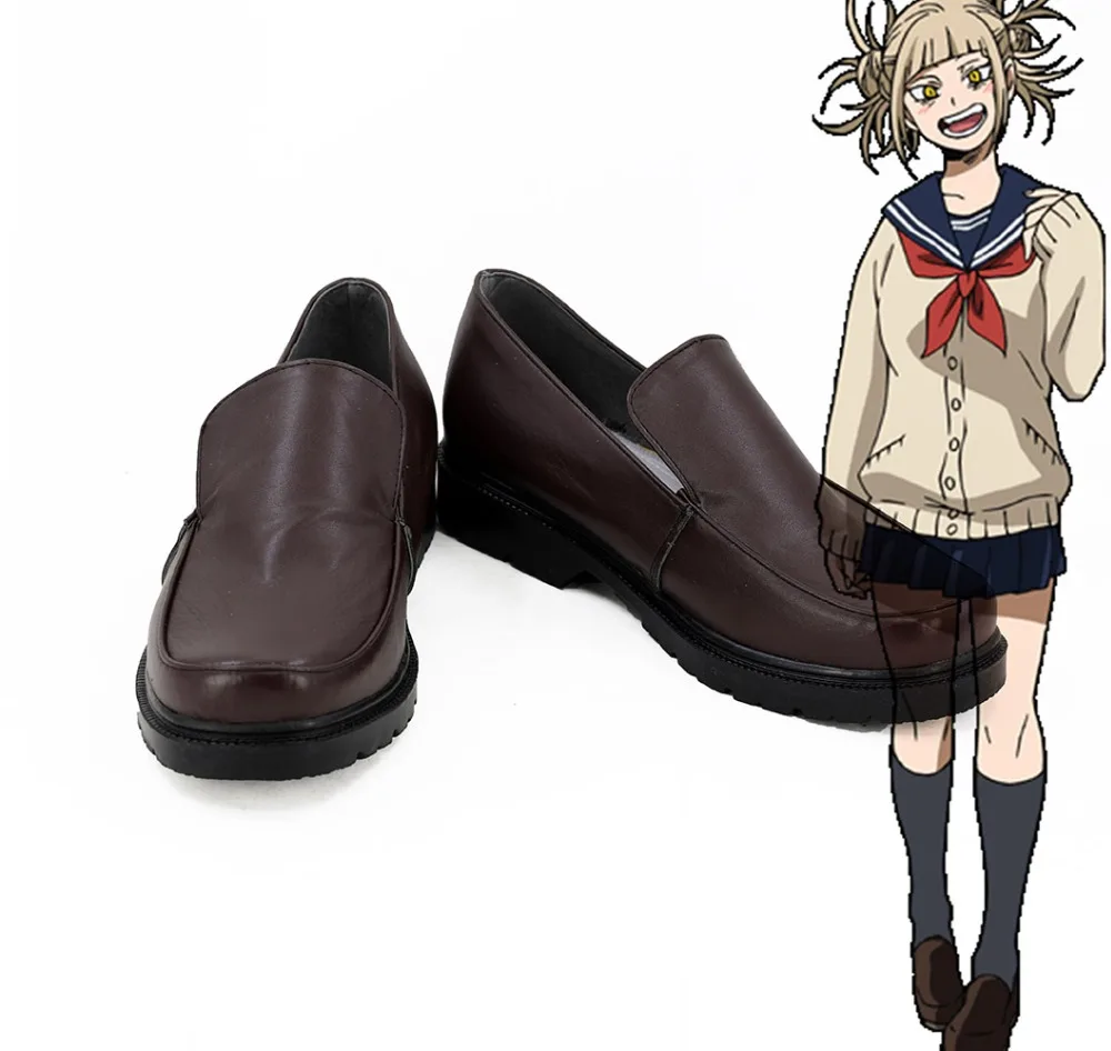 Boku No Hero Academia Himiko Toga Cosplay Shoes My Boots Custom Made | Тематическая одежда и униформа