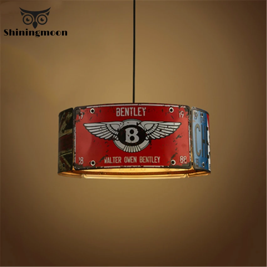 

American Vintage Loft Pendant Lights Creative Iron Industrial Pendant Lamp Modern Pendant Light Dining Room House Hanging Lights