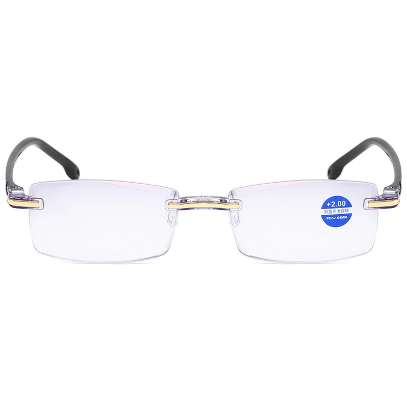 Квадратные анти-голубые световые очки для чтения для мужчин и женщин высокого качества для чтения Пресбиопии унисекс очки для чтения