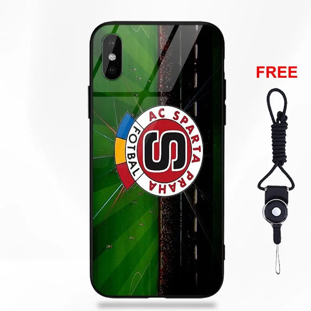 as picture Картина Спарта Прага Футбол Логотип для Apple iPhone 5 5C 5S SE 6 6S 7 8 Plus X XS Max XR - Цвет: as picture