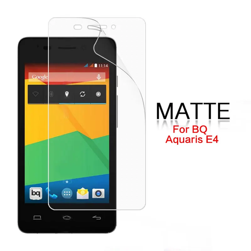Антибликовая матовая пленка для BQ E4 5 E5 4G E6 M5 U LITE PLUS X5 HD прозрачная глянцевая