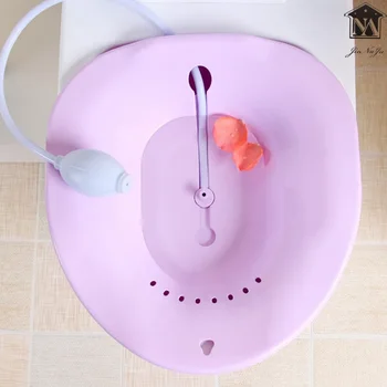 

Bidet Squatting Bath Basin Gynecological Maternal Child Bidet Plastic Portable Pregnant Squat Toilet Anti-skid Mom Bidet Tool