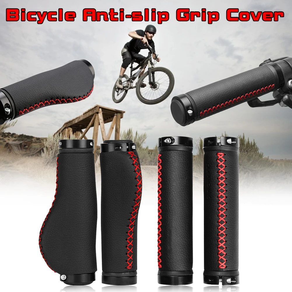 leather bike handlebar grips