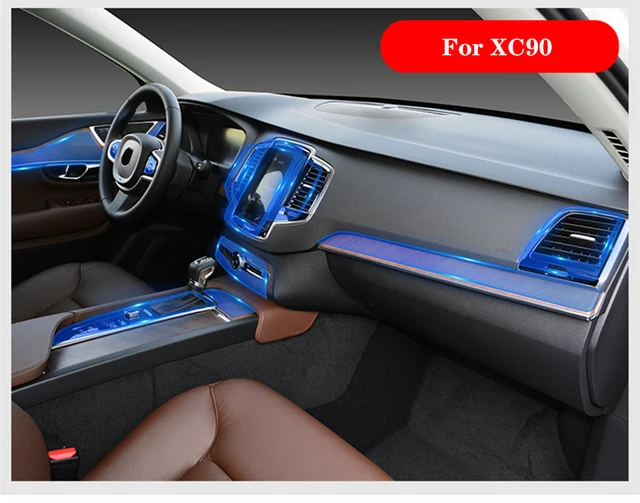 Für VOLVO V90 17-20 Auto Interior Center Konsole Transparent TPU  Schutzhülle Film Anti-scratch Reparatur Film Zubehör refit - AliExpress