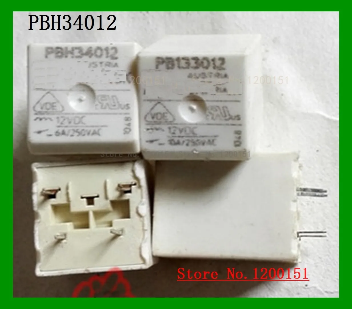 PBH34012 12VDC реле DIP 4|12vdc| |