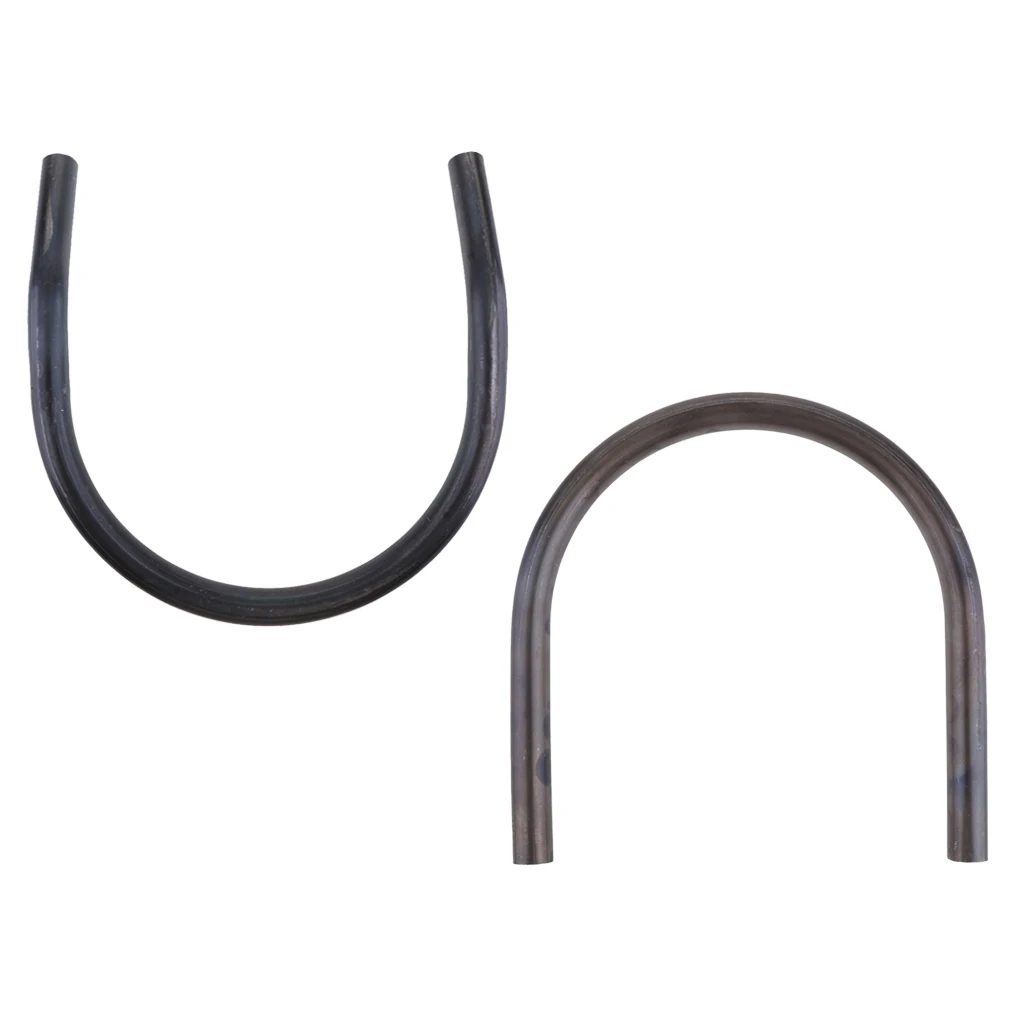 230mm Motorcycle Seat Frame Hoop Loop End Upswept+ Flat for Cafe Racer Bobber #1