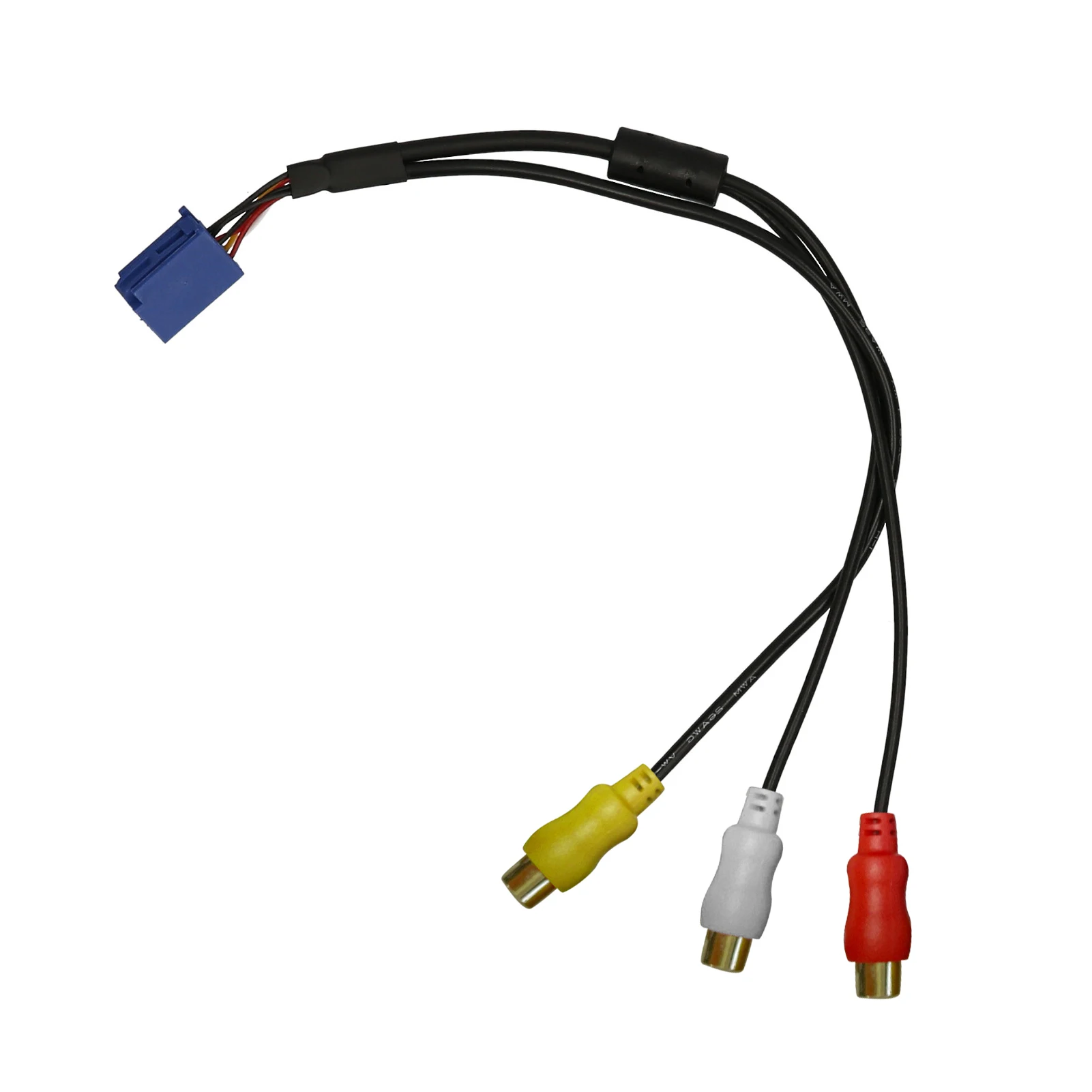 Car RCA Adapter VTR Cable 6 Pin Blue A/V Port Replacement for Toyota | Автомобили и мотоциклы