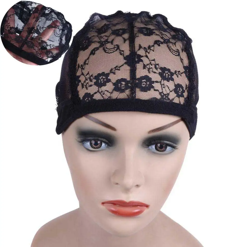 

Lace Wig Cap For Making Wigs With Adjustable Straps Glueless Weaving Caps Mesh Wig Cap Hairnets Lace Front Weaving Cap Tools