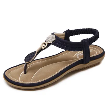 

Women Sandals New Roma Summer New Woman Beach Roma Flat Ladies Soft Shoes Bottom Shoes