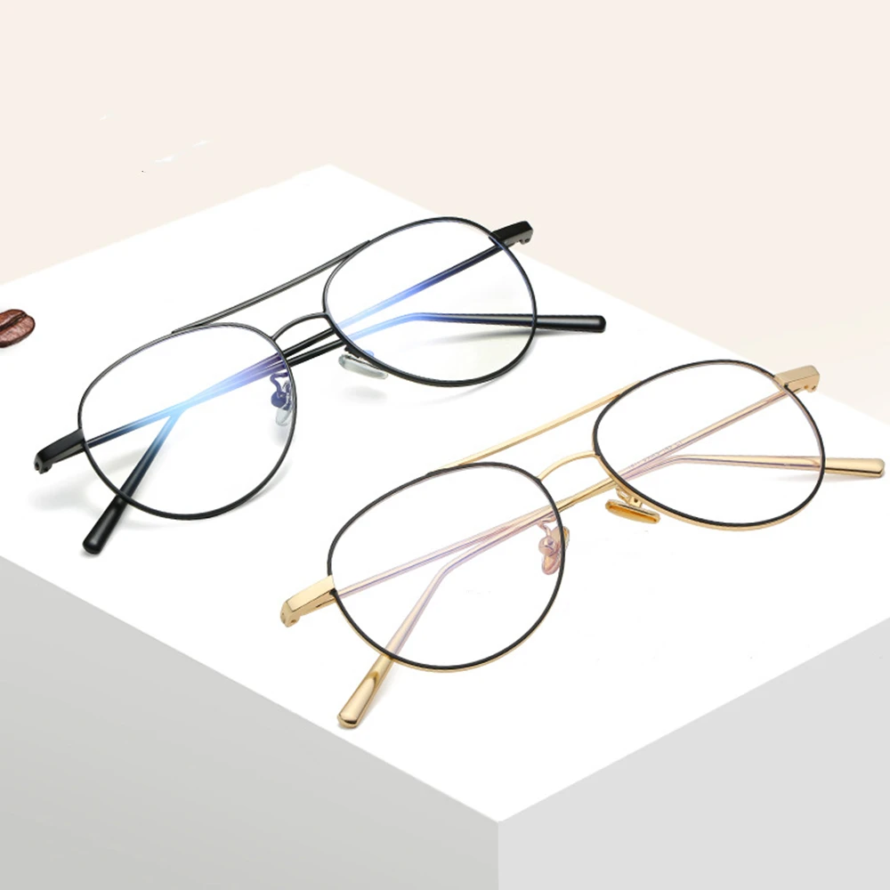 Популярные большие круглые очки в стиле ретро для мужчин и женщин хип хоп