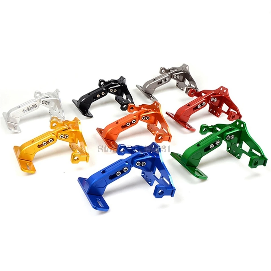 CNC алюминиевый держатель номерного знака мотоцикла для чоппера Kawasaki Vn T Max Crf70 Ktm Exc 125 Paramanos Z